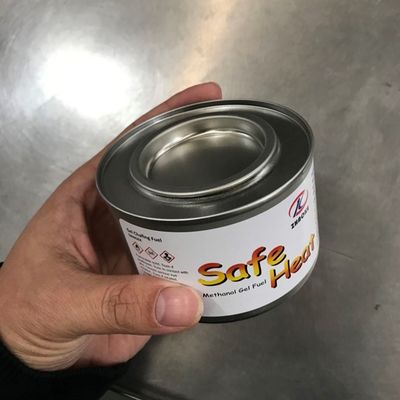 200g 애쉴리스 긴 견디어 내는 메탄올 겔이 연료 식품 온열 장치 겔 연료 음식 버너를 쓸려서 벗겨지게 합니다