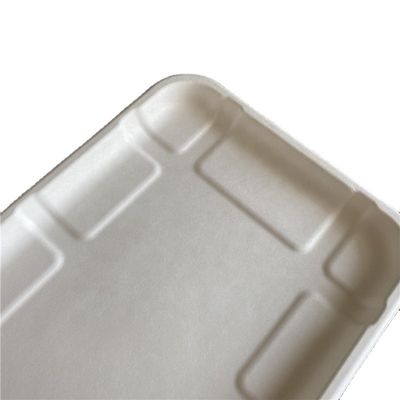 과일 사탕수수 버개스 펄프 결혼 야채 버릴 수 있는 고기 전자 레인지 안전한 트레이