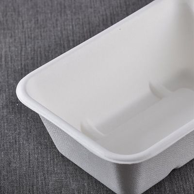 고 용기에 대한 450 밀리람베르트 550 밀리람베르트 자연적 Eco 미생물에 의해 분해된 바가스 식기류 샐러드 패스트 푸드