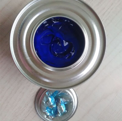 연료 겔을 따뜻하게 하는 연료 에탄올 조리 음식물을 쓸려서 벗겨지게 하는 200g 주석 케이터링 겔