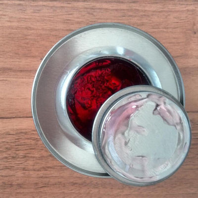 연료 겔을 따뜻하게 하는 연료 에탄올 조리 음식물을 쓸려서 벗겨지게 하는 200g 주석 케이터링 겔